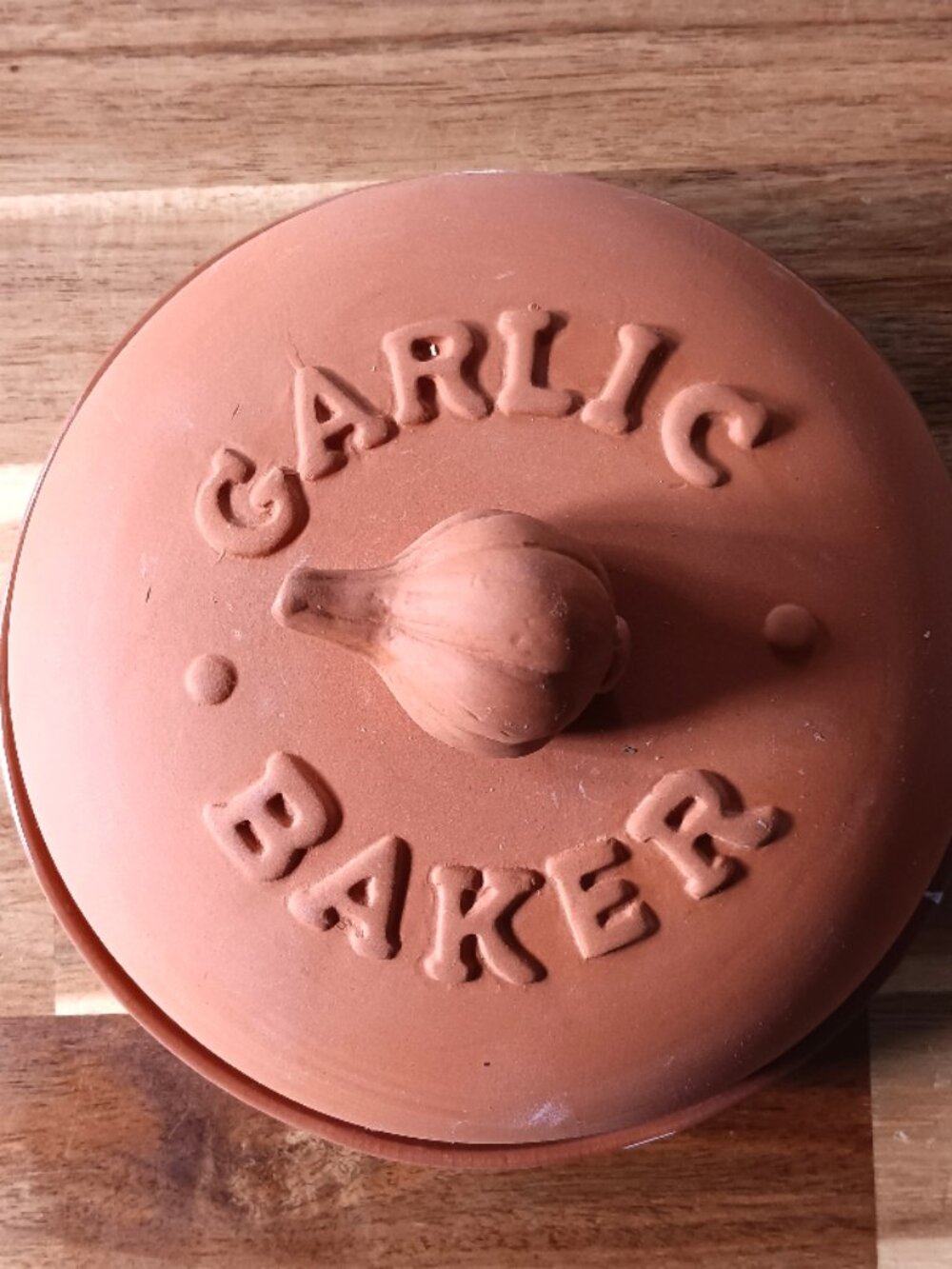 Terra Cotta Garlic Baker